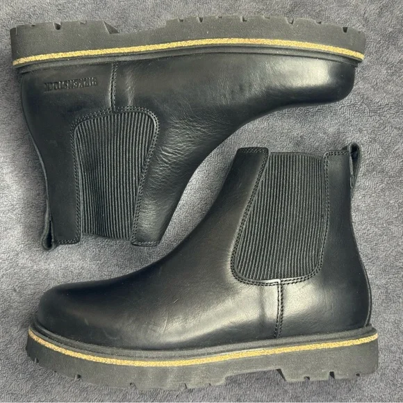 Birkenstock Black Highwood Boots - Picture 7 of 10